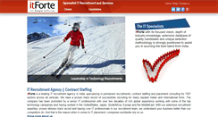 Desktop Screenshot of itforte.com